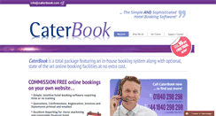 Desktop Screenshot of caterbook.com